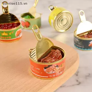 SRVN 1 Nhà búp bê trang trí nội thất Trứng cá muối Mini có thể mô phỏng trái cây / thịt bò / cá có thể chống đỡ mô hình.