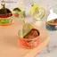 SRVN 1 Nhà búp bê trang trí nội thất Trứng cá muối Mini có thể mô phỏng trái cây / thịt bò / cá có thể chống đỡ mô hình.