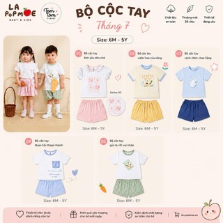 La Pomme AW26.T7.2 Tổng hợp mẫu cộc tay cho bé 6m-5y