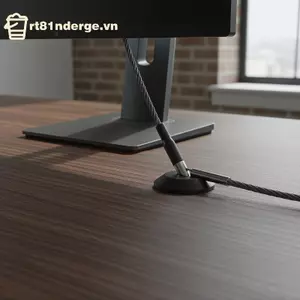Điện thoại và máy tính bảng GE Máy tính xách tay tròn có lỗ khóa ngoài chống trộm cho máy tính xách tay văn phòng tại nhà VN
