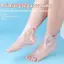 100 Chiếc Vỏ Phim Chân Dùng Một Lần Túi Kéo Dài Chống Khô Craing Chân Phim Bọc Chân Chống Thấm Nước Bao Giày Nhựa Chân