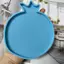 HFTOY Lựu Geode Nhựa Epoxy Khuôn Handmade Cốc Thảm Cốc Miếng Lót Khuôn Silicon Đồ Trang Trí Khuôn ~