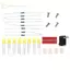 GE Bộ dụng cụ hàn LED Sản xuất điện tử Bảng kiểm tra hiện tại DIY dành cho học sinh Người mới bắt đầu Hội giáo dục STEM VN