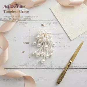 AqToCna Pháp Đính Hạt Hoa Thổ Cẩm Với sel Thanh Lịch Nữ Ve Áo Pin Cho Sự Kiện Trang Phục Trang Phục Trang Trí Phụ Kiện AqToCna
