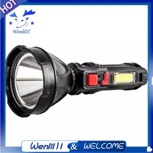 Đèn pin LED sạc ngoài trời Đèn pin siêu sáng Mini COB Đèn làm việc ngoài trời Đèn bỏ túi di động Đèn cắm trại