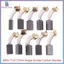 < beartwo > 10 Chiếc Máy Xay Góc Bàn Chải Carbon 7 * 11 * 17mm Công Cụ Điện Động Cơ Phụ Tùng Mới