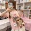 Trẻ em Smiley Canvas Messenger Túi Chó Con Nhật Bản Túi Điện Thoại Di Động Dễ Thương Bé Trai Bé Gái Bé Mini Túi Nhỏ Ví Đựng Tiền Xu