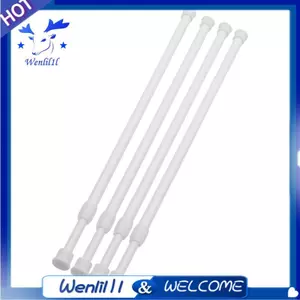 Tủ Quần Áo 4 Có Thể Điều Chỉnh Lò Xo Căng Thẳng Thanh Nối Dài 40-70cm Cửa Sổ Nhỏ Thanh An Ninh Bên Trong Cửa Sổ Treo Quần Áo