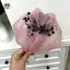 Mũ Nửa Thanh Lịch Pháp Retro Tóc Vòng Bữa Tối Băng Đô Quấn Tóc Cho Nữ Bé Gái Tính Khí Mũ Phụ Kiện Tóc EMKK