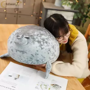 Gối đệm EDIWANY Blob, Đồ chơi sang trọng có con dấu mềm mại dễ thương, Quà tặng Cotton PP cỡ lớn hợp thời trang cho bé trai bé gái Trẻ em