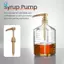 10 Chiếc Cà Phê Sữa Trà Hộp Đựng Xi-rô Bơm Vàng Chất Lỏng Cho Xi-rô 8Ml Nước ép Chai Máy Bơm