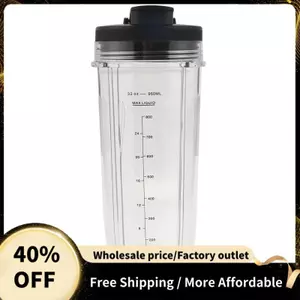 Phụ kiện máy ép trái cây 32OZ Nắp cốc và vòi cho máy ép trái cây BL480 / BL490 / BL640 / BL680 Auto IQ Series