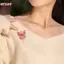 HFSHY Chân kim cương giả Ballerina bắt mắt dành cho nữ Cô gái Lý tưởng cho những dịp đặc biệt VN