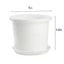 {WELV}Resin Flower Pots Reinforced Base Structure For Nordic Home Decoration