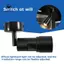 Đèn Zoom 7W gắn trần có thể điều chỉnh 10°-60° Đèn chiếu sáng góc hẹp 3000k có chức năng Zoom