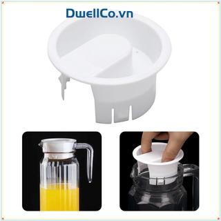 Phích Cắm Chai DWELLCO, Vỏ Nắp Chống Bắn 7.6CM, Nút Chặn Nước Thủy Tinh Carafe Phụ Kiện Mũ Chống Rò Rỉ Cho Bình Bistro