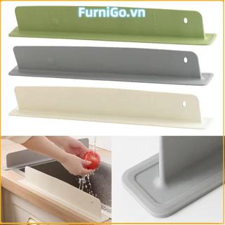 FURNIGO 1 / 2 chiếc Bồn rửa vách ngăn Splash Guard, Đồ dùng nhà bếp chống dầu Tấm vách ngăn nước, Chất lượng cao với cốc hút Bể bơi Silicone Bồn rửa tổ chức Tiện ích nhà bếp