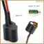 Bộ lọc dây nguồn 35V 1000uF 14AWG Dây cáp 100mm cho bộ điều khiển chuyến bay ECS VTX FPV Racing Drone RC