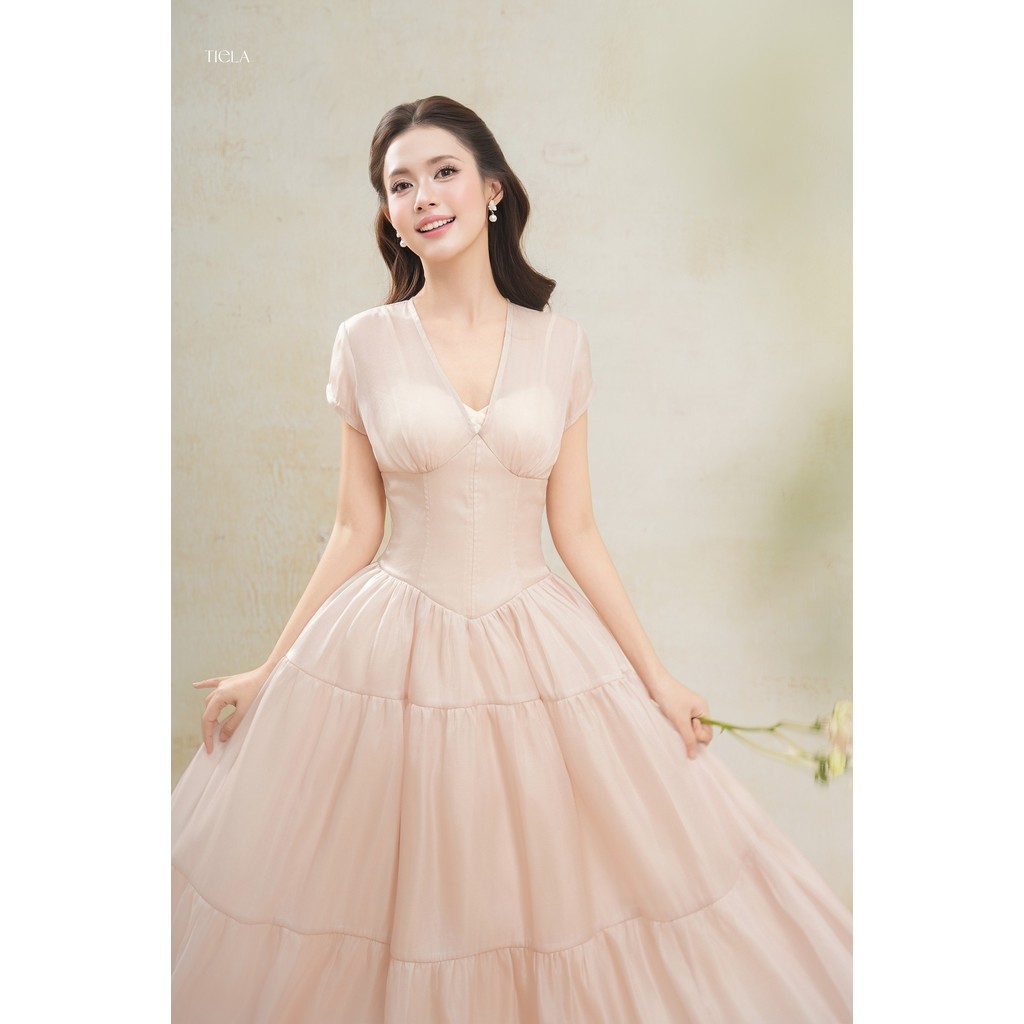 Đầm váy trơn dáng dài -Julia Dress