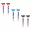 Lite Golf Tee Tour Tee Mini Mix 6 Pieces Durable Rubber & PC for Distance