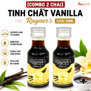 Tinh Chất Vanilla Rayner's Chai 28ml, Tinh Chất Tạo Hương Và Vị Vani Cho Làm Bánh