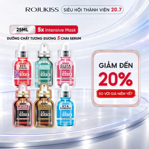 Mặt Nạ Se Khít Lỗ Chân Lông ROJUKISS Poreless 5x Intensive Mask 25ml