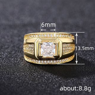 Men's Moissanite Wedding Ring by xinxin123.vn
