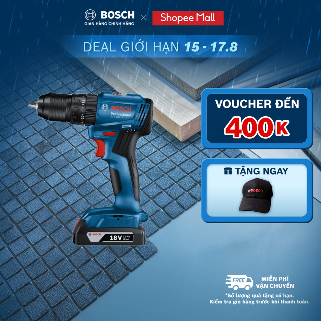 Máy khoan Bosch GSB 185-LI