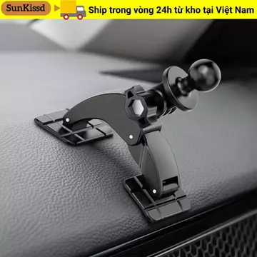 Giá đỡ đầu bóng SUNKISSD, Đế dính kép Giá đỡ điện thoại 17mm, Đế thay thế Giá đỡ có thể điều chỉnh Giá đỡ điện thoại di động xoay 360 độ Giá đỡ sử dụng trên xe
