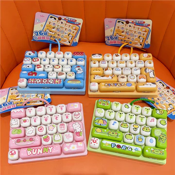 🔥Hàng có sẵn🔥Quà tặng bạn bè Móc khóa giảm căng thẳng Móc khóa bàn phím Đồ chơi giảm căng thẳng Đồ chơi cầm tay Sản Phẩm Mới 26 Phím Giải Nén Bàn Phím Đồ Chơi Móc Khóa Dễ Thương Sáng Tạo Sinh Viên Trẻ