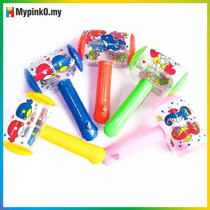 Búa bơm hơi Mypink có chuông Búa không khí Đồ chơi trẻ em Đồ chơi trẻ em Đồ dùng dự tiệc Đồ chơi bơm hơi Đồ chơi bể bơi Đồ chơi trẻ em CỦA TÔI