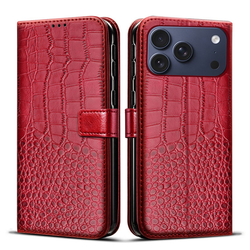 Dành Cho iPhone 17 Pro Max Air Case Ví Đựng Thẻ Đứng Từ Lật Da Bao Da Dành Cho iPhone 17Promax 17pro Max Air Phone Case