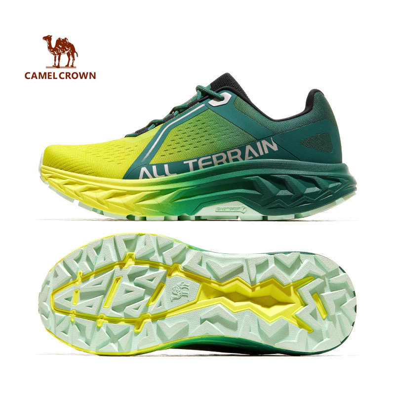 CAMEL CROWN SPORTS Giày Chạy Bộ Chống Trơn Trượt Nam Thể Thao Ngoài Trời Xuyên Quốc Gia Đi Bộ Đường Dài Chạy Bộ — ảnh 1