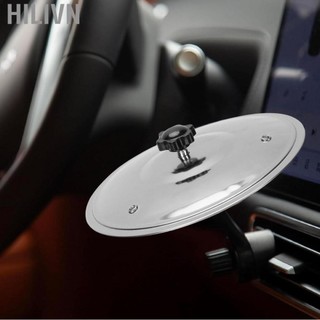 hilivn Irfora Car Dash Crash Cymbal Mini Drum cho lỗ thông hơi với vật liệu hợp kim Cánh tay có thể điều chỉnh Phụ kiện thực tế nhỏ thú vị (Vàng)