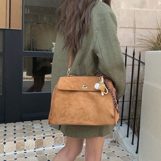 Túi Tote đi lại công suất lớn Retro Matte dành cho nữ