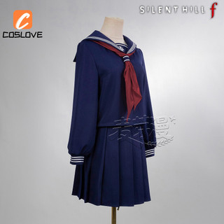Silent Hill - Trang phục cosplay hoàn chỉnh Shimizu Hinako, thêu phong cách váyJK đồng phục, dành cho người phụ nữ