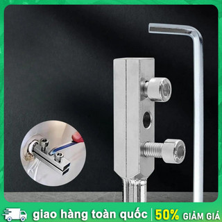 Mẫu mới, Vặn tháo ren,Công cụ khai thác vít ,vòi nước gãy  ,Máy hút vít  ,Tương thích với  ,van góc vòi nước