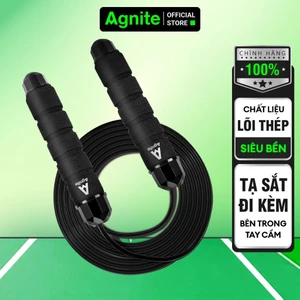 Dây Nhảy Tập Thể Dục Agnite Giảm Cân Đốt Mỡ Bụng Lõi Thép Đàn Hồi Có Tạ 2.8m Gym Tại Nhà Giá Rẻ