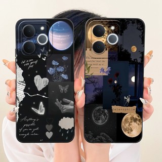 Dành Cho Realme Note 70 70T RMX5313 Vỏ Bảo Vệ Ống Kính Realme Note70 Note70T Thời Trang Dusk Đi Biển Tranh Silicon Mềm Vỏ Điện Thoại