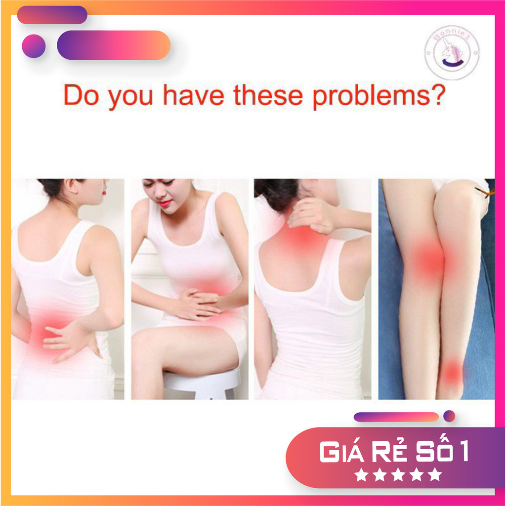 Miếng dán ngải cứu cao cấp- Giảm đau cột sống,đau thần kinh tọa(1 hộp 20)