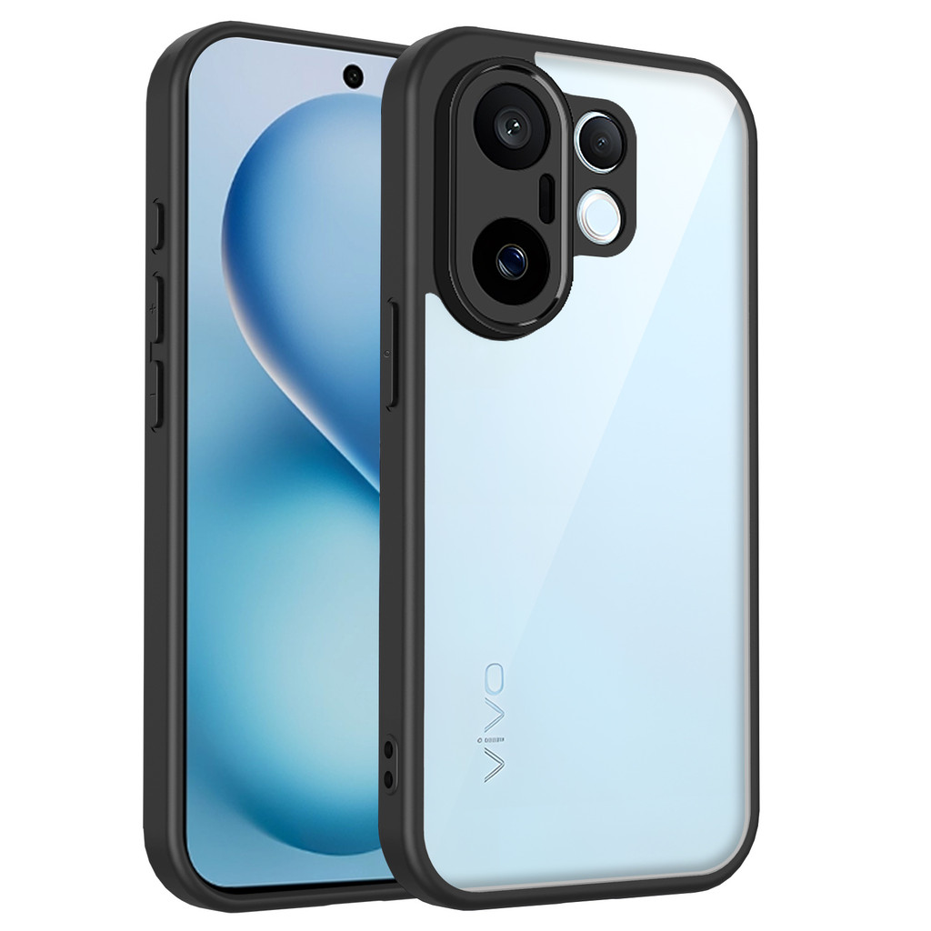 Ốp lưng Vivo X200 FE Vỏ trong suốt mờ thời trang cho Vivo X200 FE 5G Vỏ điện thoại
