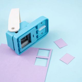 Máy dập nổi tem GILDEDHOMIN, máy đục lỗ viền tem thủ công DIY, tiết kiệm nhân công, dùng cho scrapbooking giấy thủ công