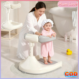 6IN1 Ghế Tắm Đứng Cao Cấp Chống Trượt Cho Bé,Chiều Cao Có Thể điều Chỉnh,Tắm Gội,Thay Bỉm,Tập Đứng Cho Bé