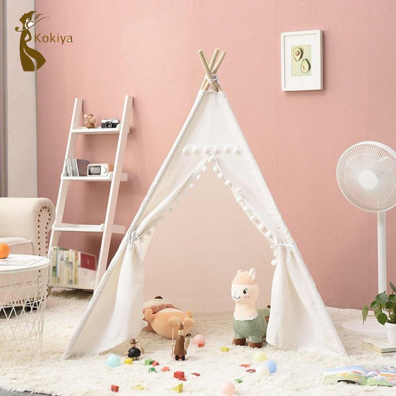 Lều Teepee dành cho trẻ em để vui chơi trong nhà và ngoài trời, Quà tặng cho không gian sinh hoạt