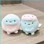 HK1 Sumikko gurashi Gurashi Pastel Dango Tenori Plushie Túi búp bê bông sang trọng dễ thương Charm KH1