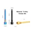 CQCJ 2 Bộ Bu lông kẹp phanh đĩa, Bu lông đệm phanh dài 31mm bằng hợp kim titan, Vít kẹp ren M4 bền bỉ cho xe đạp leo núi