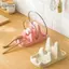 GCDHome Bếp Nắp Nồi Giá Đỡ 2 Tầng Kệ Sắp Xếp Với Thìa Ra Giải Pháp Bảo Quản Đa Năng Để Sử Dụng Mặt Bàn HOT