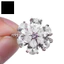 Một thế giới| Phụ Nữ Hợp Thời Trang Hoa Đính Đá Cubic Zirconia Nhẫn Cưới Đính Hôn Ngón Tay Trang Sức