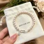 Pháp Ngôi Sao Năm Cánh Zircon Mặt Dây Chuyền Vòng Tay Ngọc Trai Nữ Giả Shijia Vòng Tay Ngọc Trai Retro Vòng Tay Thời Trang Cao Cấp