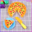 24 Chiếc Hoạt Hình Mô Phỏng Cắt Đồ Chơi Nhựa Rau Pizza Nhà Bếp Đồ Chơi Cắt Thông Minh kevga